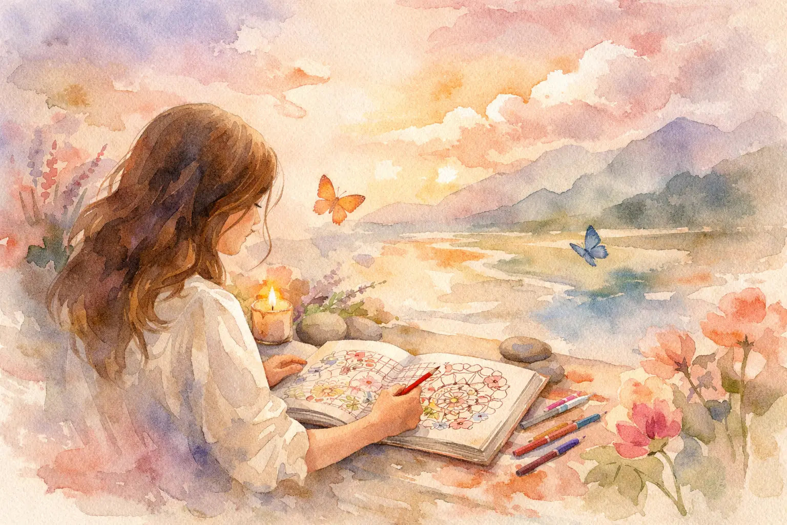 Why a Relaxation Coloring Book for Women Works