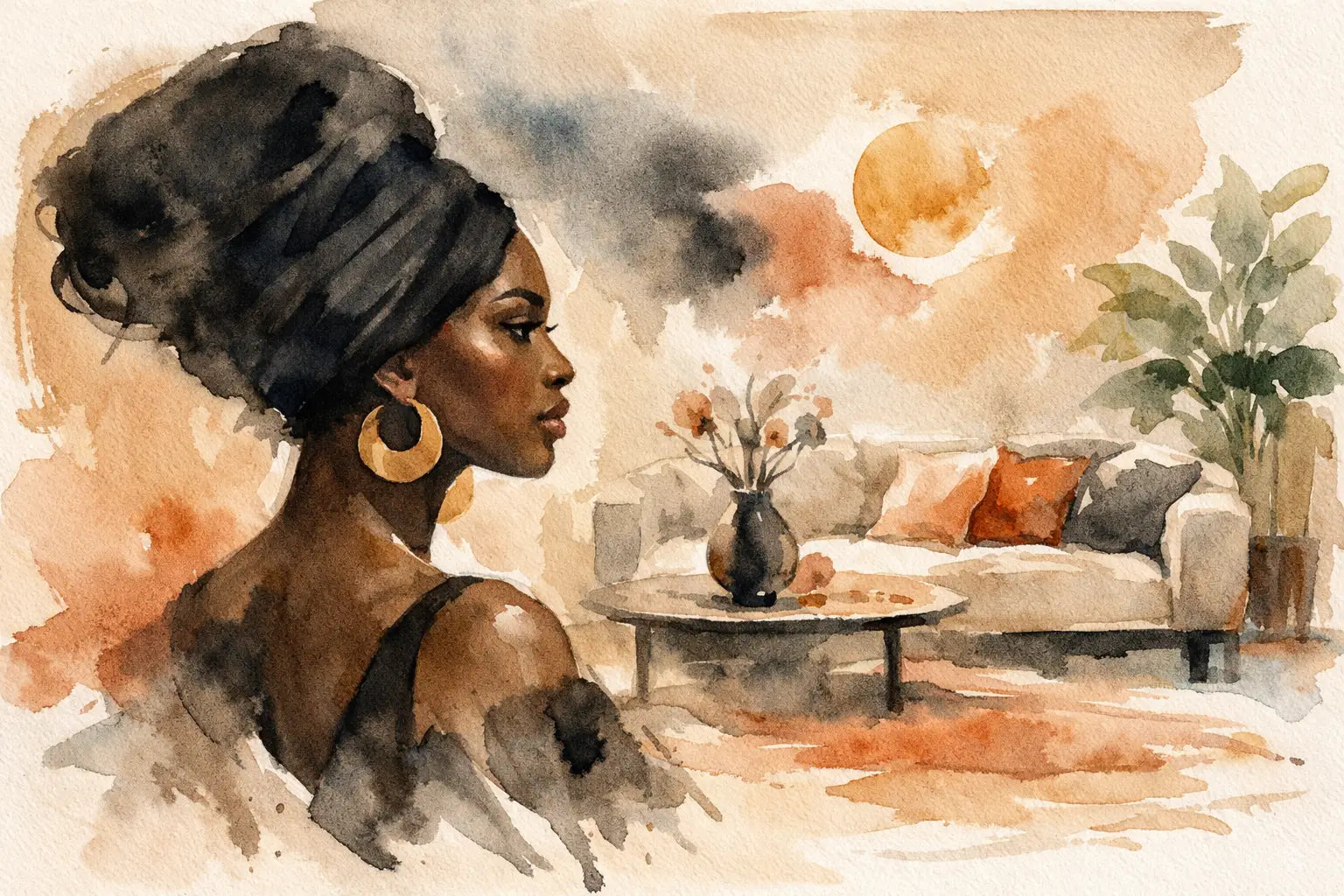 Black Art Prints for Living Room Style
