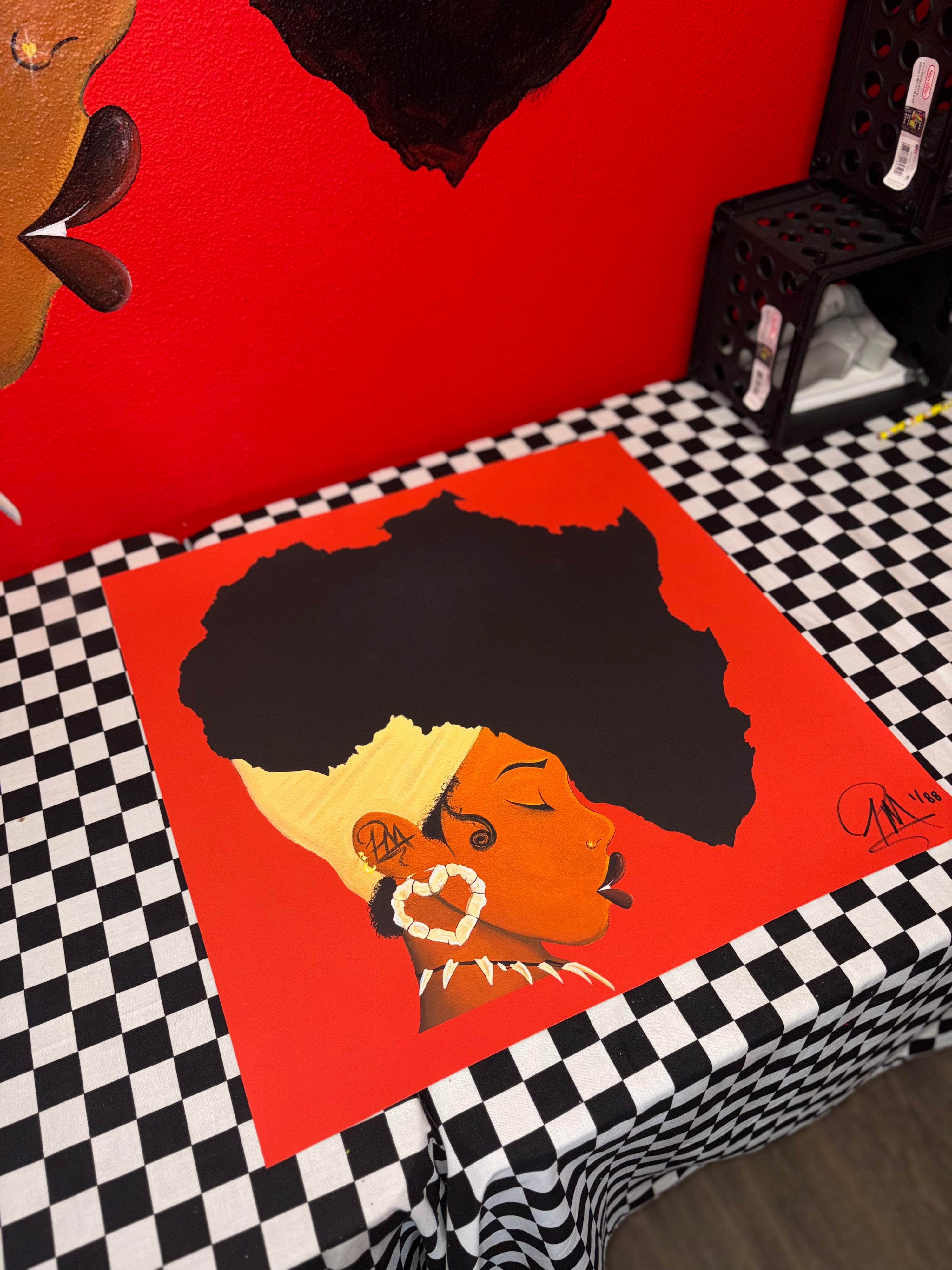 heART Motherland Art Print