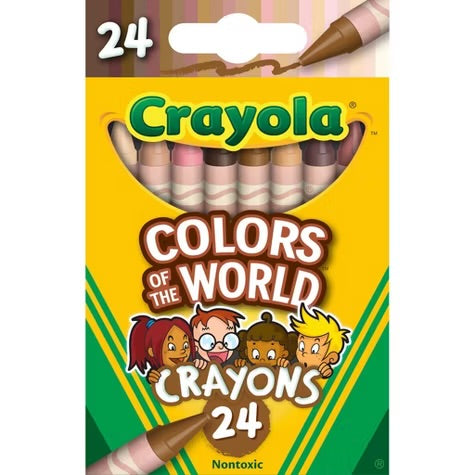 Colors of The World Crayons 24ct