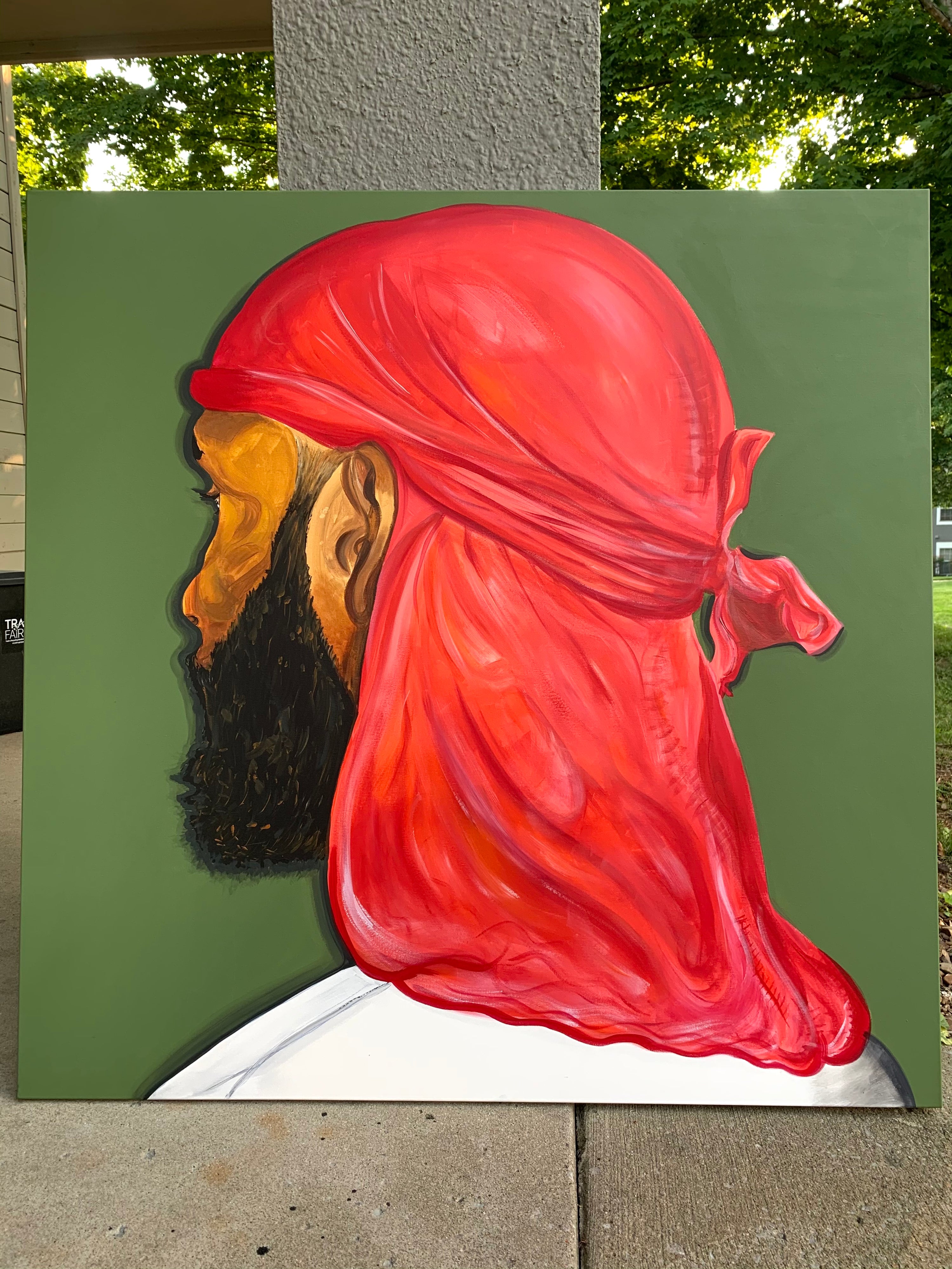 Durag Chronicles Orignal Acrylic Canvas Painting