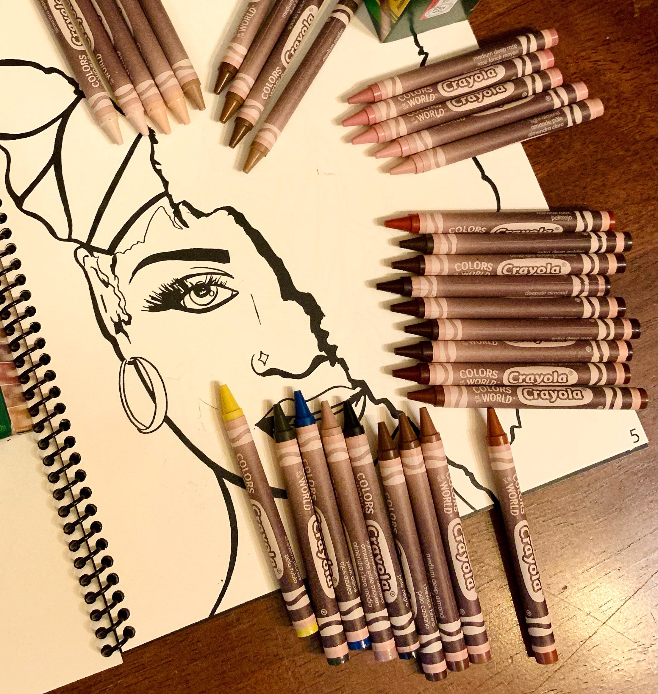 Colors of The World Crayons