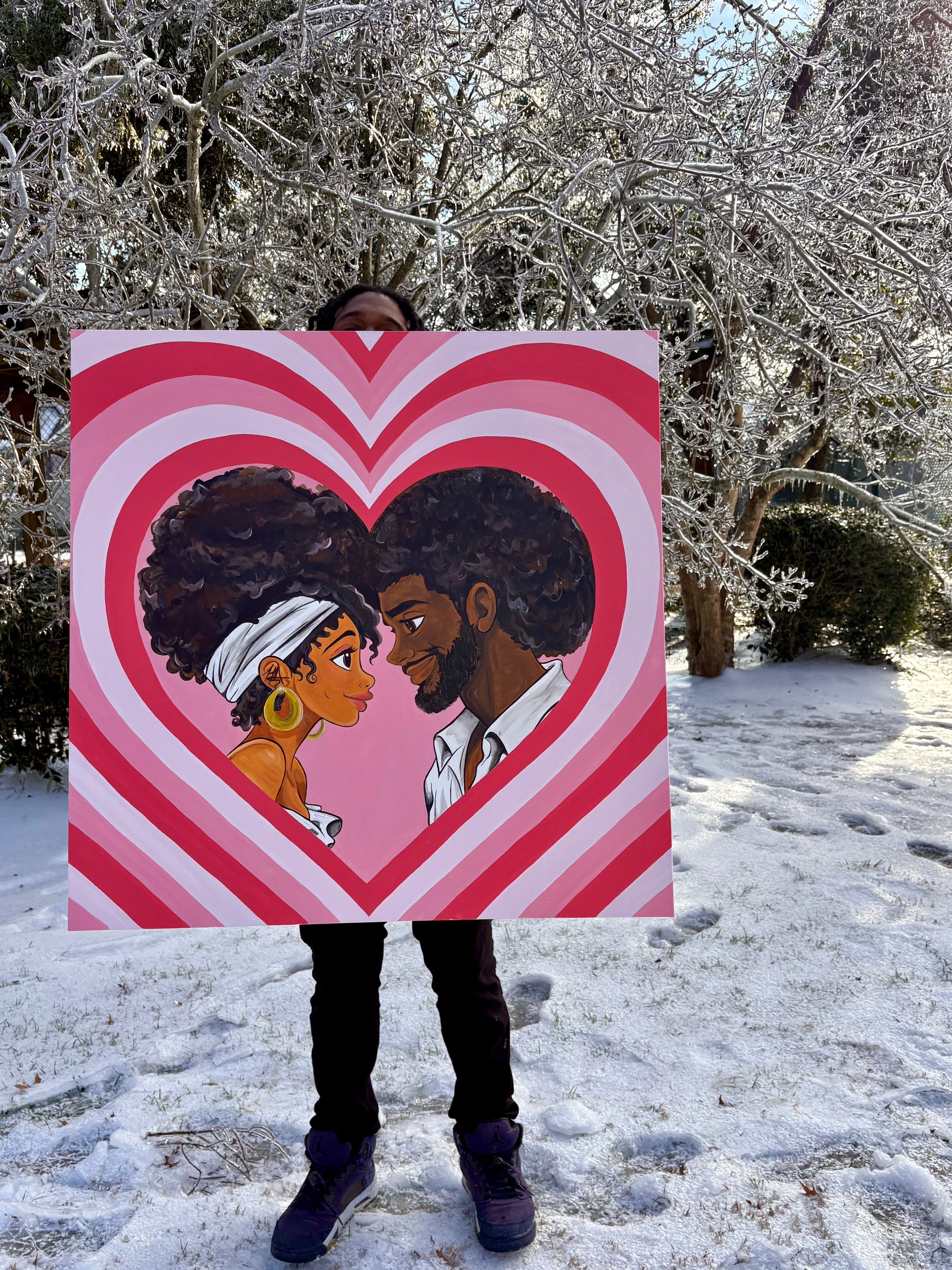 My Forever Original Acrylic Canvas Painting