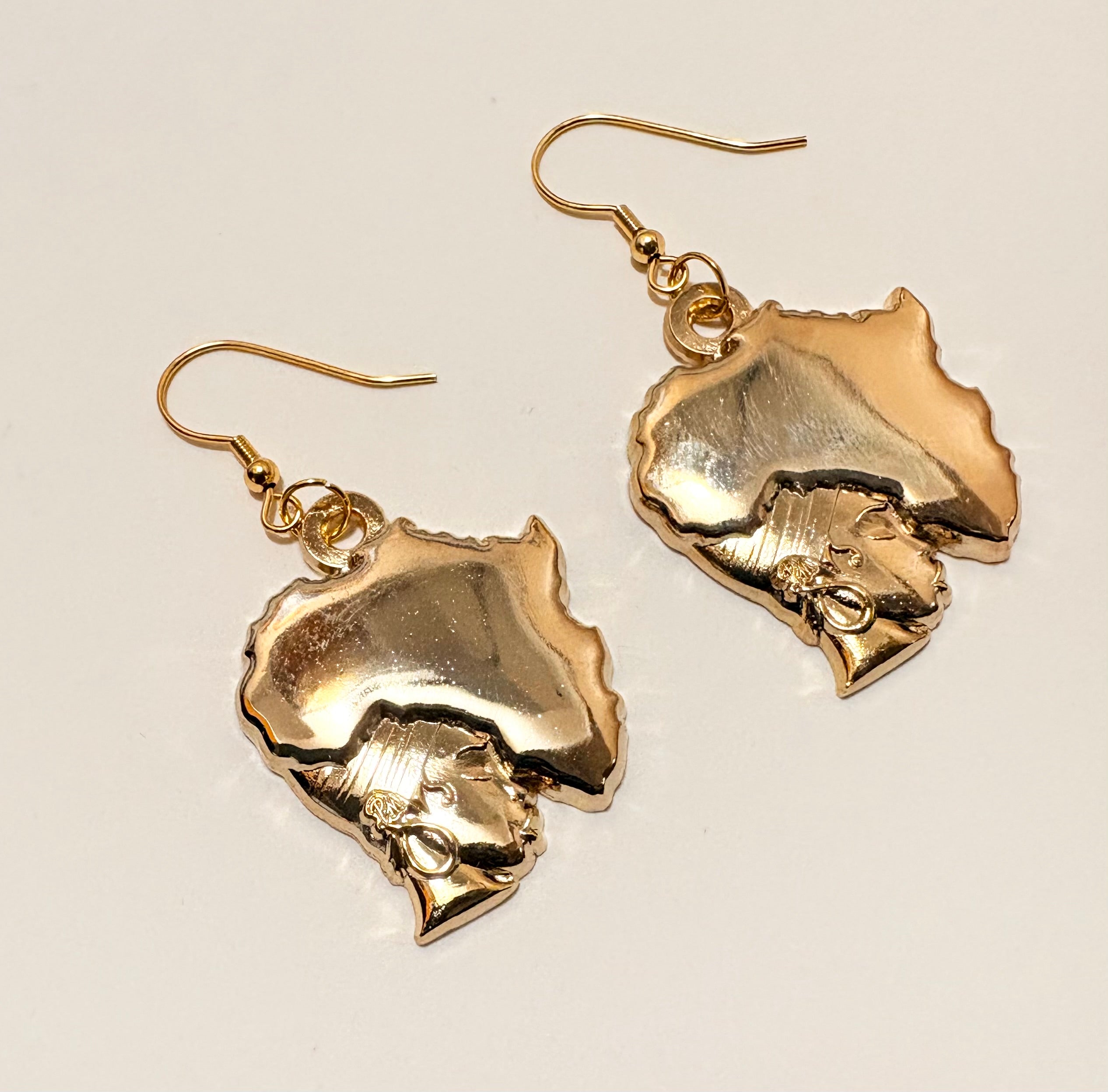 Gold Earth Motherland Earrings