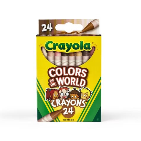 Colors of The World Crayons 24ct