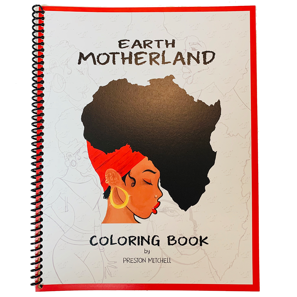 Earth Motherland Coloring Book