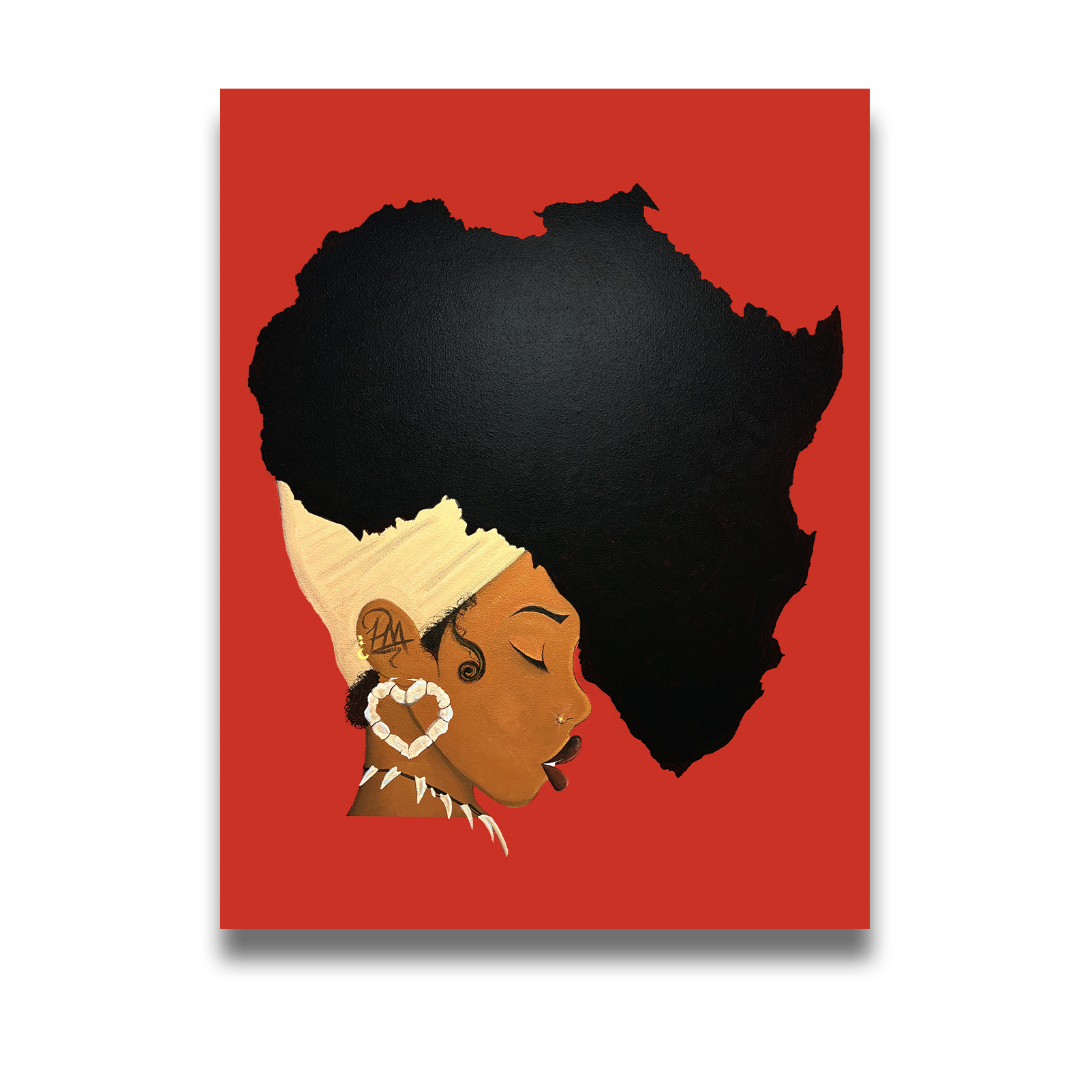 Earth Motherland heART Print