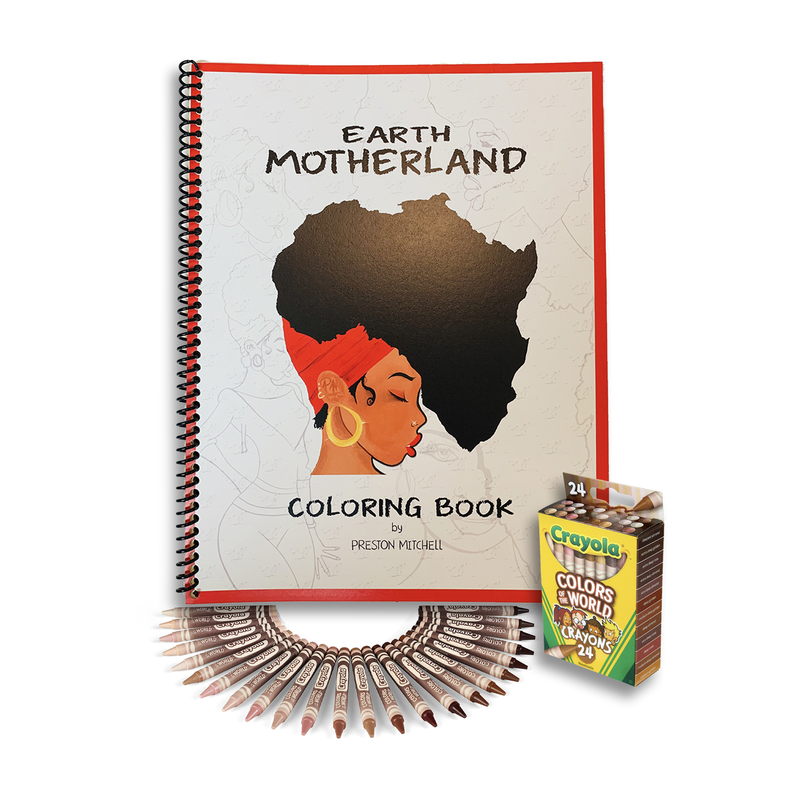 Earth Motherland Coloring Kit