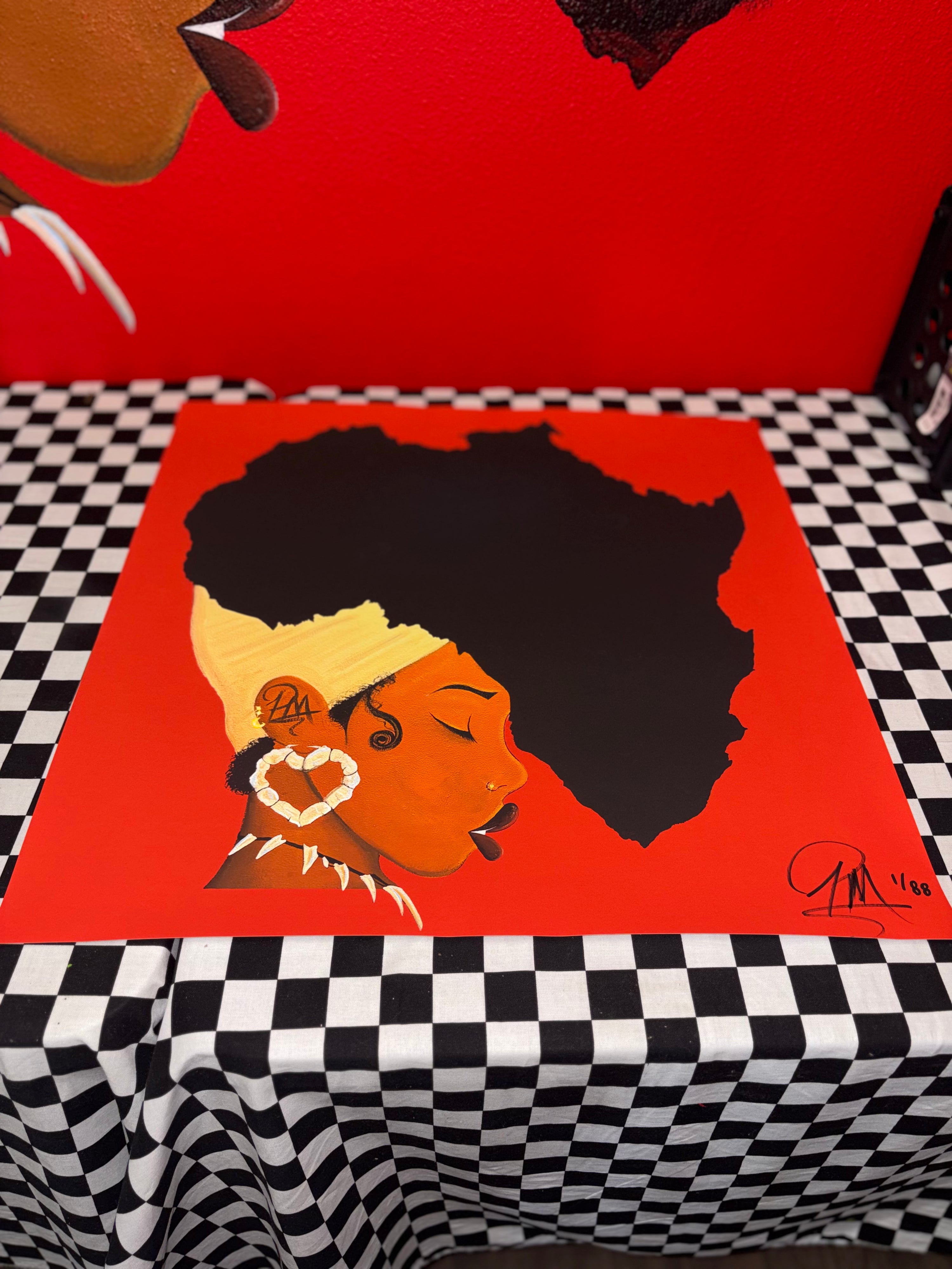 heART Motherland Art Print