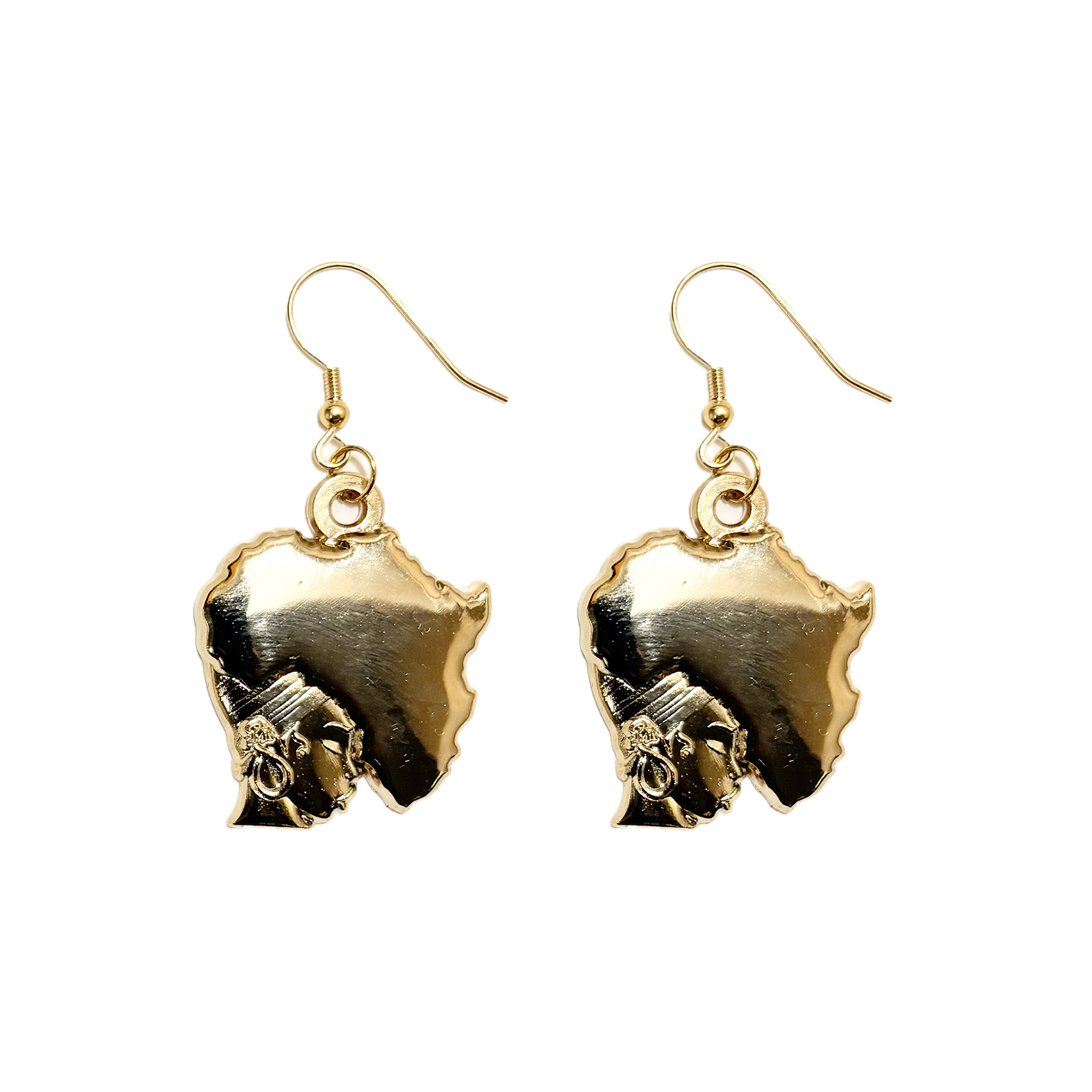 Gold Earth Motherland Earrings