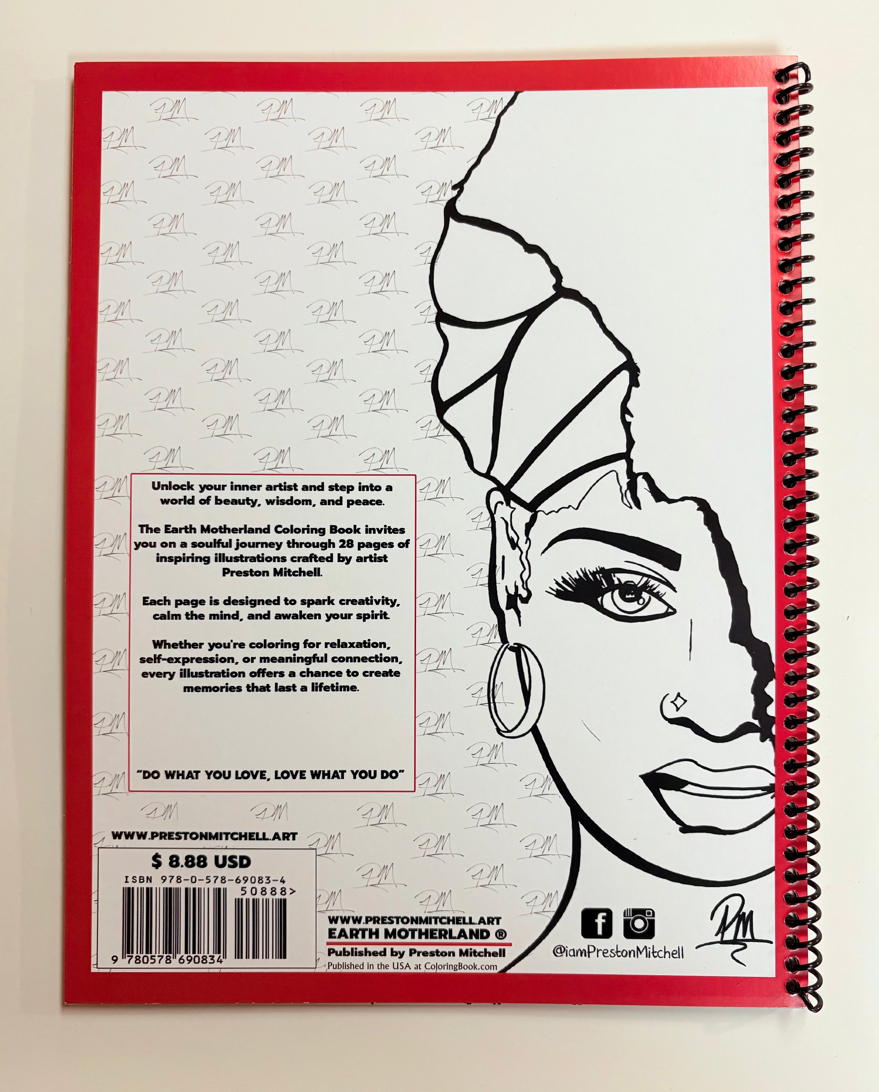 Earth Motherland Coloring Book