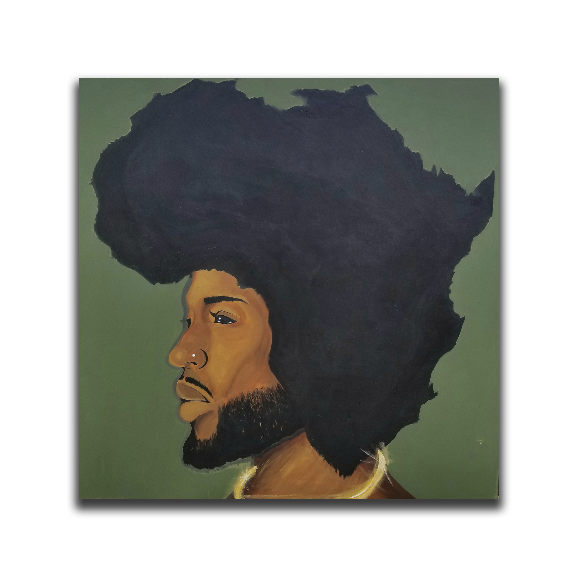 King Melanin Art Print