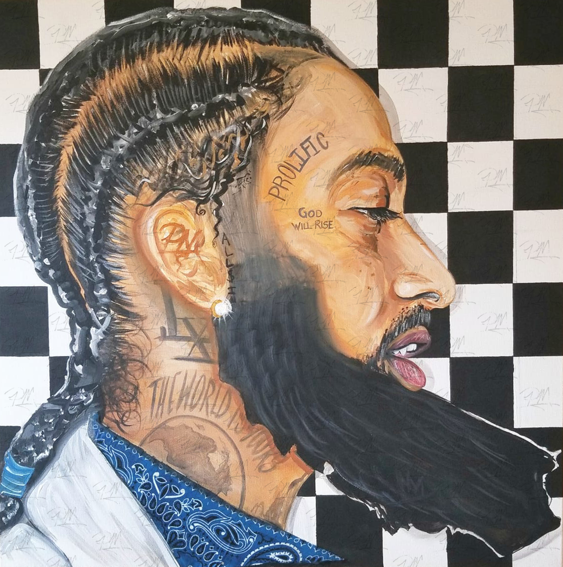 Marathon OG Original Painting