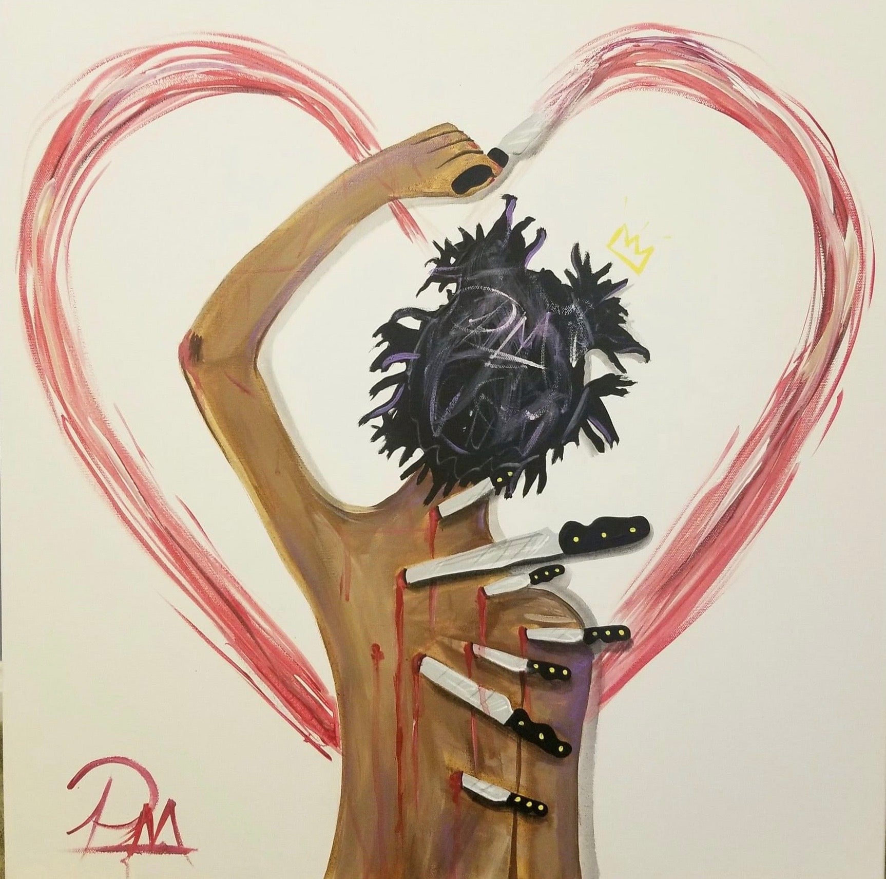 PAIN•ting Original Acrylic Painting