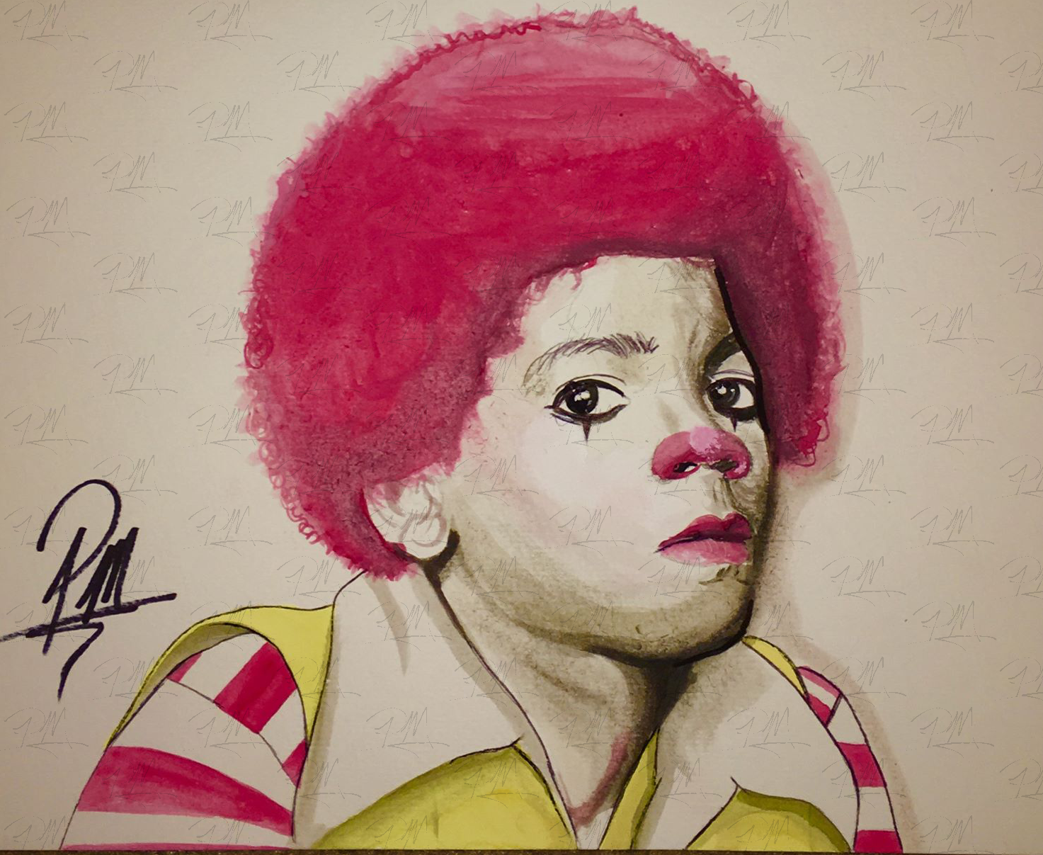 Ronald McJackson Original illustration