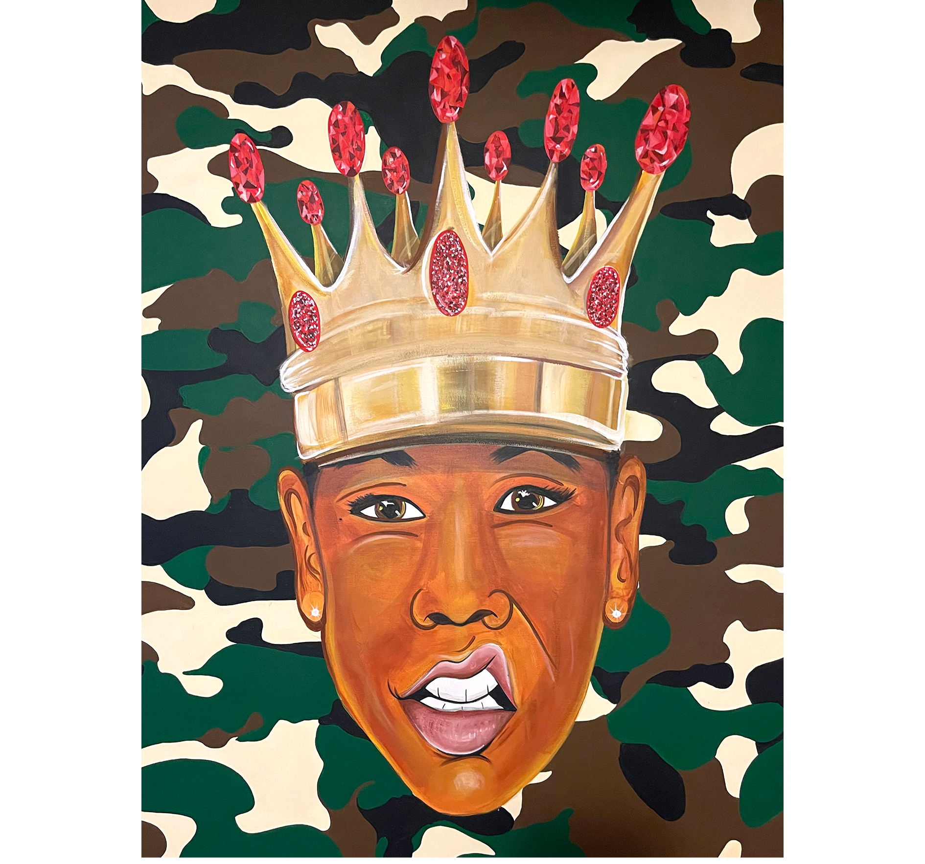 King Royalty Original Painting