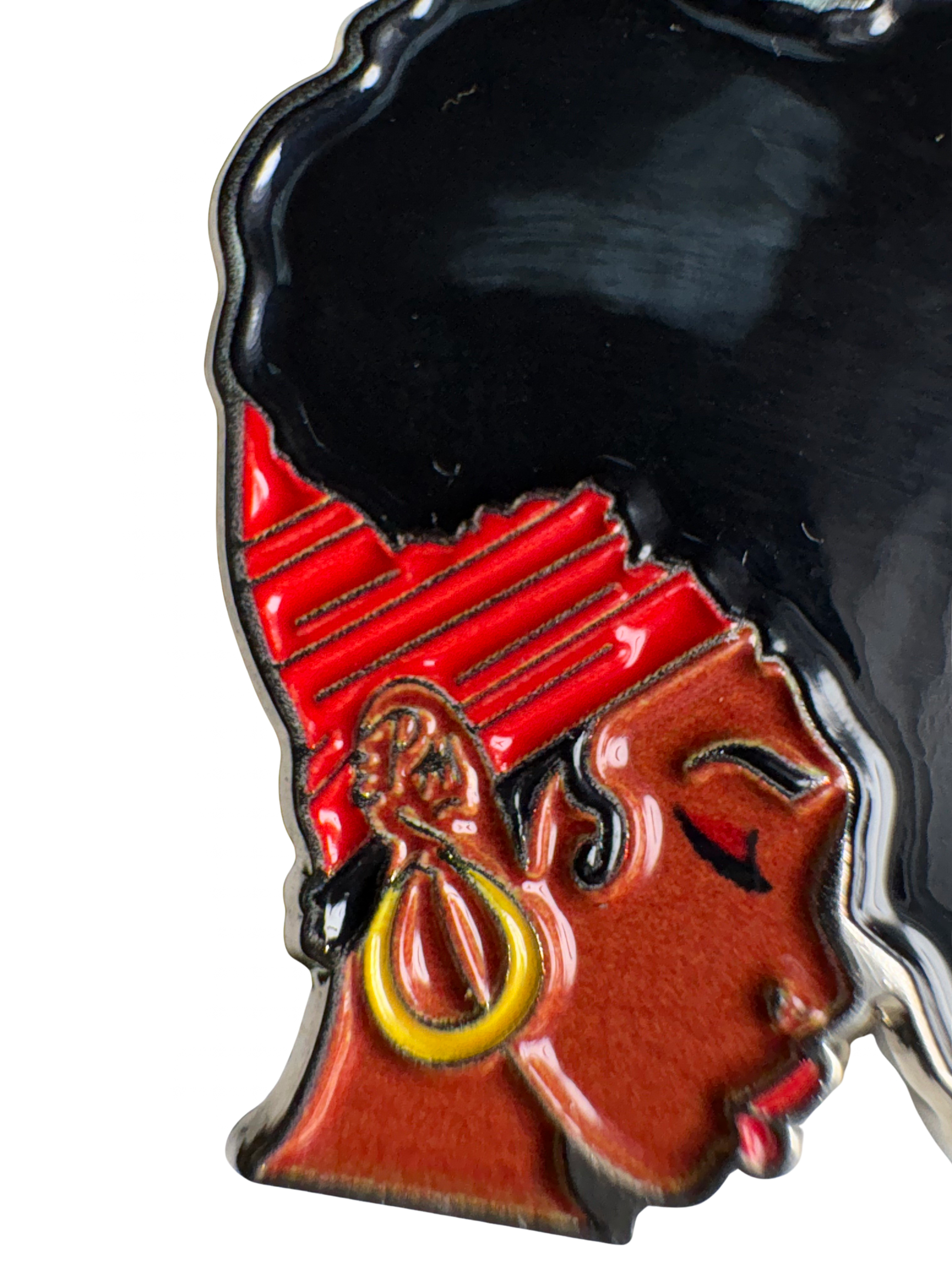 Silver Earth Motherland Metal Keychain