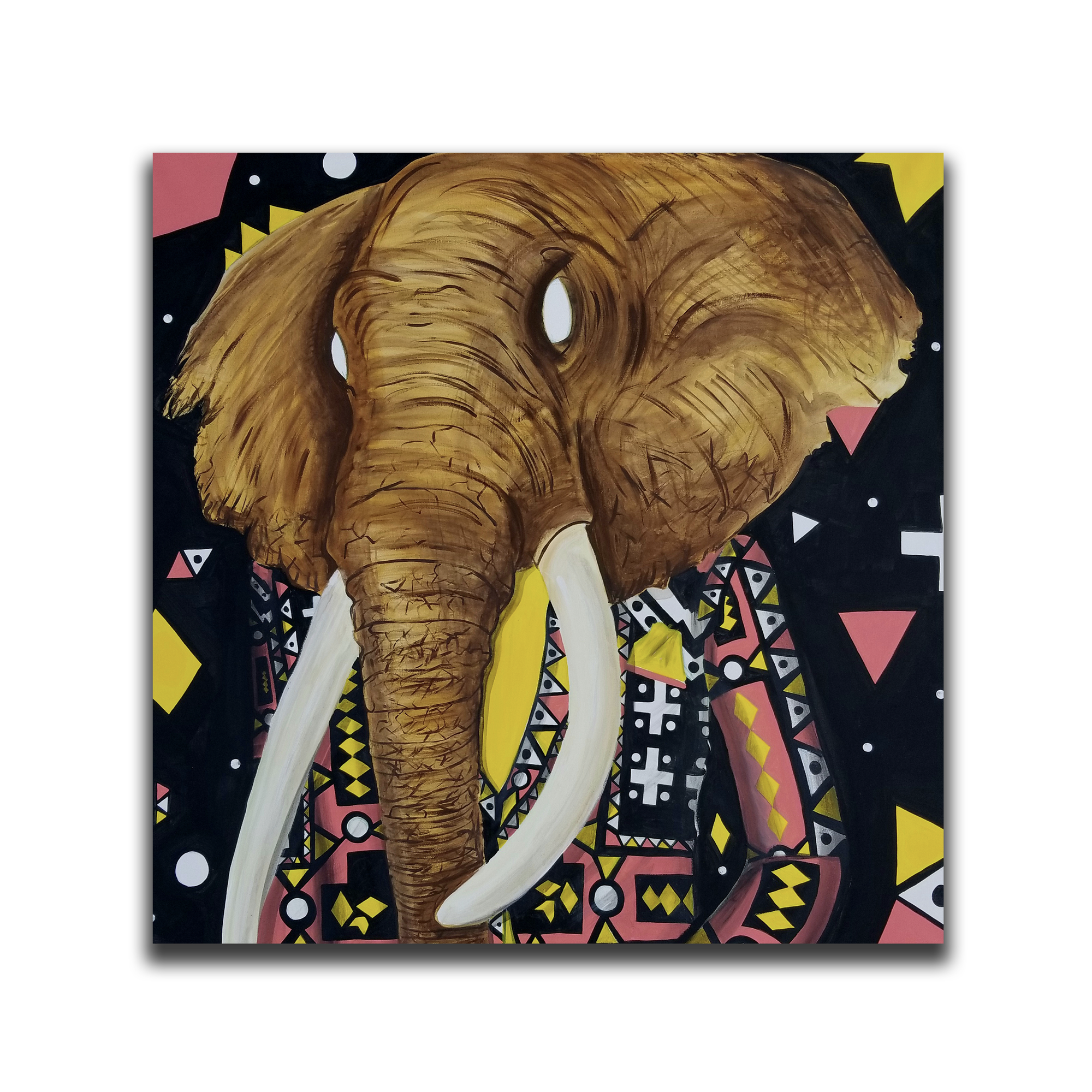 The Elephant's Room Art Print