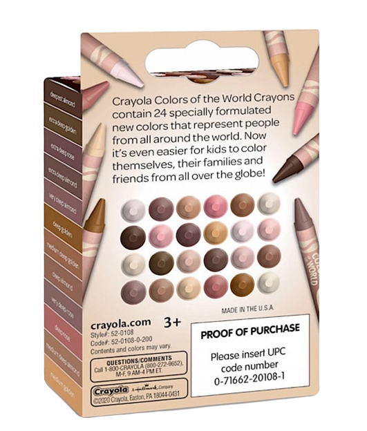 Colors of The World Crayons